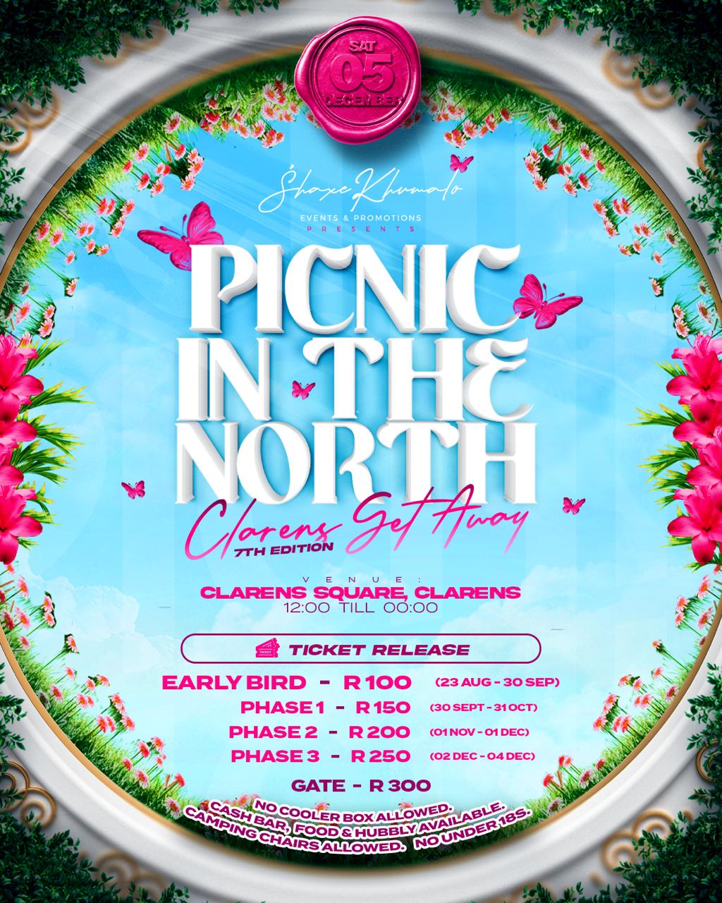 Picnic In The North - Clarens Get Away 7th Edition