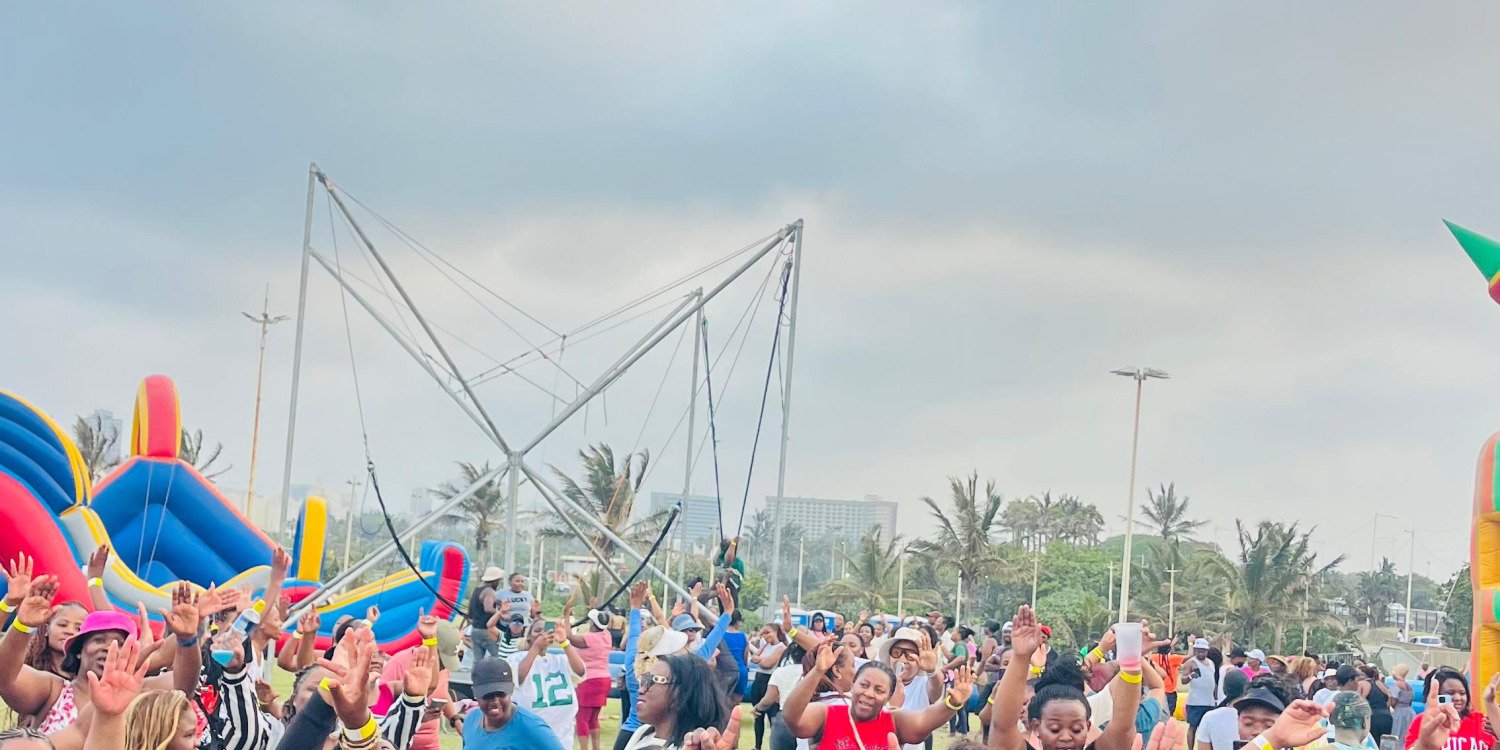 Umgowo Adult Jumping Castle Fun Day — Durban